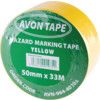 50mm Yellow Hazard Marking Tape thumbnail-1