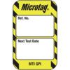 Microtag® Yellow Inserts - Pack of 20 thumbnail-0