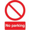No Parking Rigid PVC Sign 420mm x 594mm thumbnail-0
