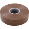 Electrical Tape, PVC, Brown, 19mm x 33m, Pack of 10 thumbnail-0