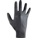 Diamond Grip Nitrile Disposable Gloves, Black, 8.6G thumbnail-1