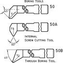 No.50B - Butt Welded Tools - Through Boring  thumbnail-1