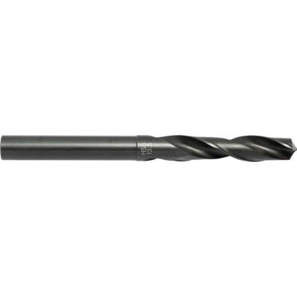 Blacksmith Drill, 13.5mm, Reduced Shank, High Speed Steel, Uncoated