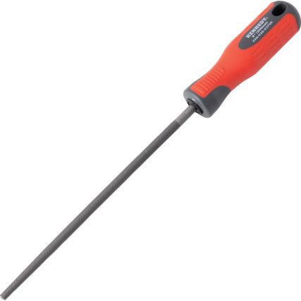150mm (6") Round Smooth Engineers File With Handle