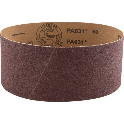PA631, Coated Belt, 100 x 610mm, P60, Aluminium Oxide