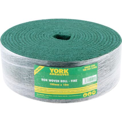 Non-Woven Roll, 100mm x 10m, Aluminium Oxide, Fine
