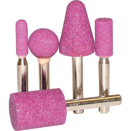 5 piece - Assorted Aluminium Oxide Mounted Point Sets