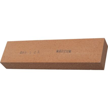 Bench Stone, Rectangular, Aluminium Oxide, Fine, 100 x 25 x 13mm