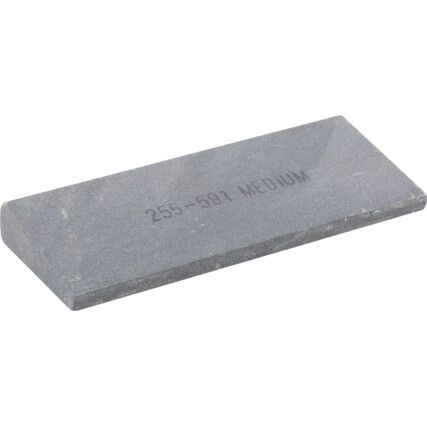 Slip Stone, Round Edge, Silicon Carbide, Fine, 115 x 45 x 6-1.5mm