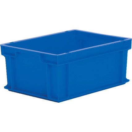 Euro Container, Polypropylene, Blue, 400x300x170mm