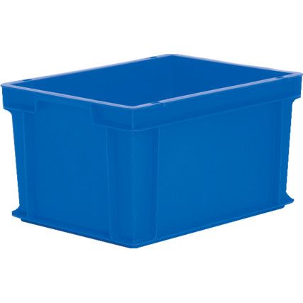 Euro Container, Polypropylene, Blue, 400x300x220mm