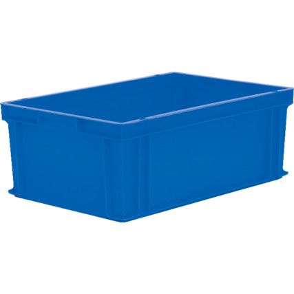 Euro Container, Polypropylene, Blue, 600x400x220mm