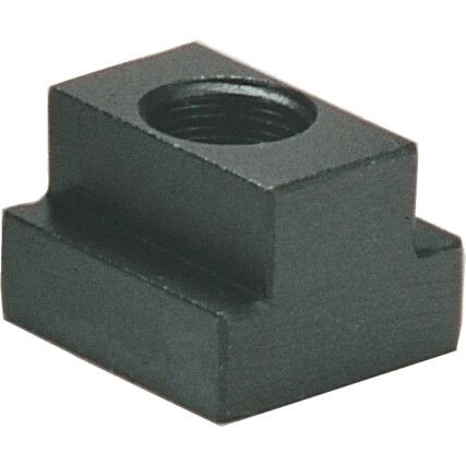 FC06, Milled T-Slot Nut, M12, Carbon Steel, Black Oxide