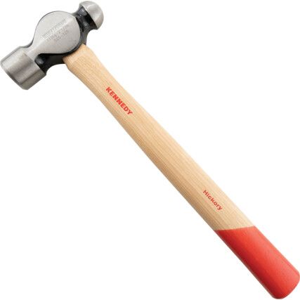 Ball Pein Hammer, 2-1/2lb, Wood Shaft, Polished Face