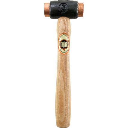 Copper Hammer, 425g, Wood Shaft, Replaceable Head