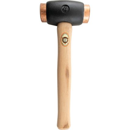 Copper Hammer, 2830g, Wood Shaft, Replaceable Head
