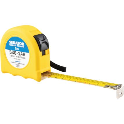 LTH005M, 5m / 16ft, High-Visibility Tape, Metric, Class II