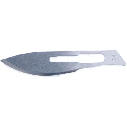 No.24 Carbon Steel Surgical Blade (Pk-100)