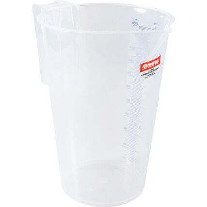 Measure, Polypropylene, Compatible with Oil/Petrol/Water, 1/4Ltr
