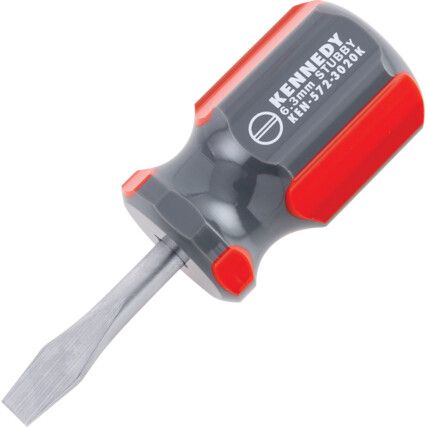 Stubby Screwdriver Slotted 6.5mm x 39mm