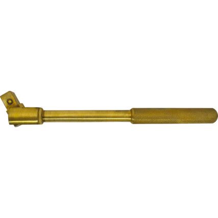 1/2in. Square Drive Non-Sparking Socket Wrench, 250mm, Aluminium Bronze
