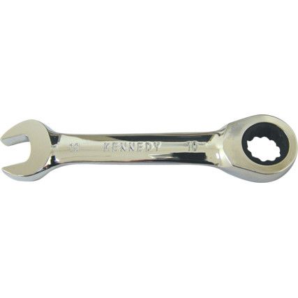 Single End, Ratcheting Combination Spanner, 10mm, Metric