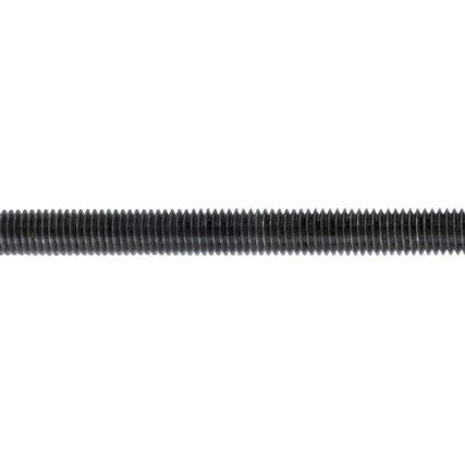 Threaded Rod, Mild Steel Studding, Steel, 4.8, Plain, M10 x 1000mm