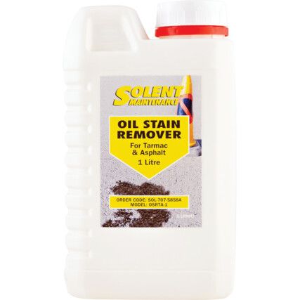 Tarmac & Asphalts Oil Stain Remover, Bottle, 1ltr