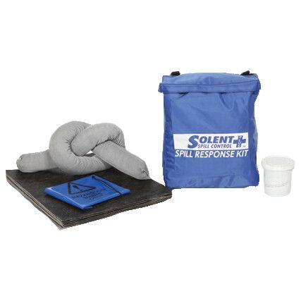 Maintenance Spill Kit, 10L Absorbent Capacity Per Kit, 39 x 46 x 12cm, Bag