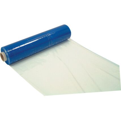 Stretch Wrap Roll - 400mm x 300M - 17 Micron - Extended Core Blue