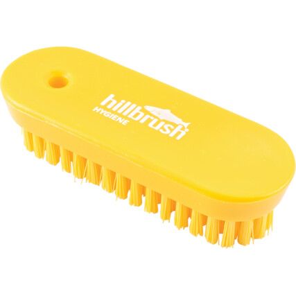 Yellow Type 66 Nylon Nail Brush