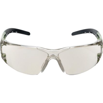 Sports Style Frameless Safety Glasses Grey Lens
