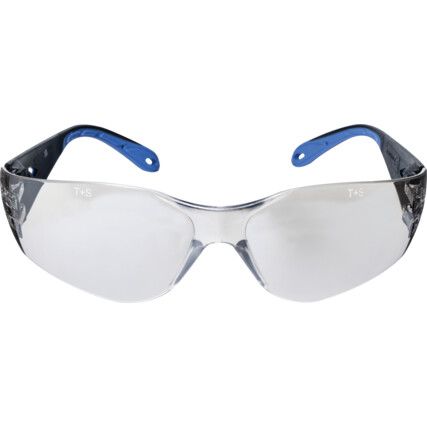 Safety Glasses, Smoke Lens, Frameless, Impact-Resistant/UV-Resistant/High-Temperature Resistant