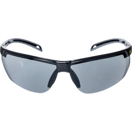 Safety Glasses, Grey Lens, Black Half-Frame, Solar Filter/Impact-Resistant/Scratch-Resistant