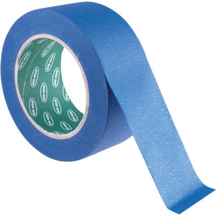 Masking Tape, Crepe Paper, 50mm x 50m, Blue