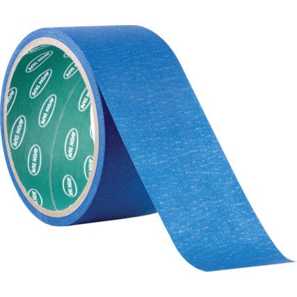Masking Tape, Crepe Paper, 50mm x 10m, Blue