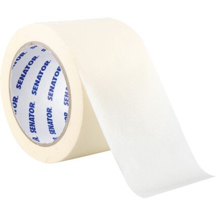 Masking Tape, Crepe Paper, 75mm x 50m, Cream