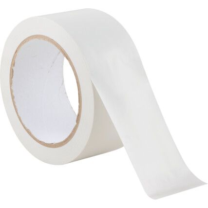 Duct Tape, PVC, White, 50mm x 33m